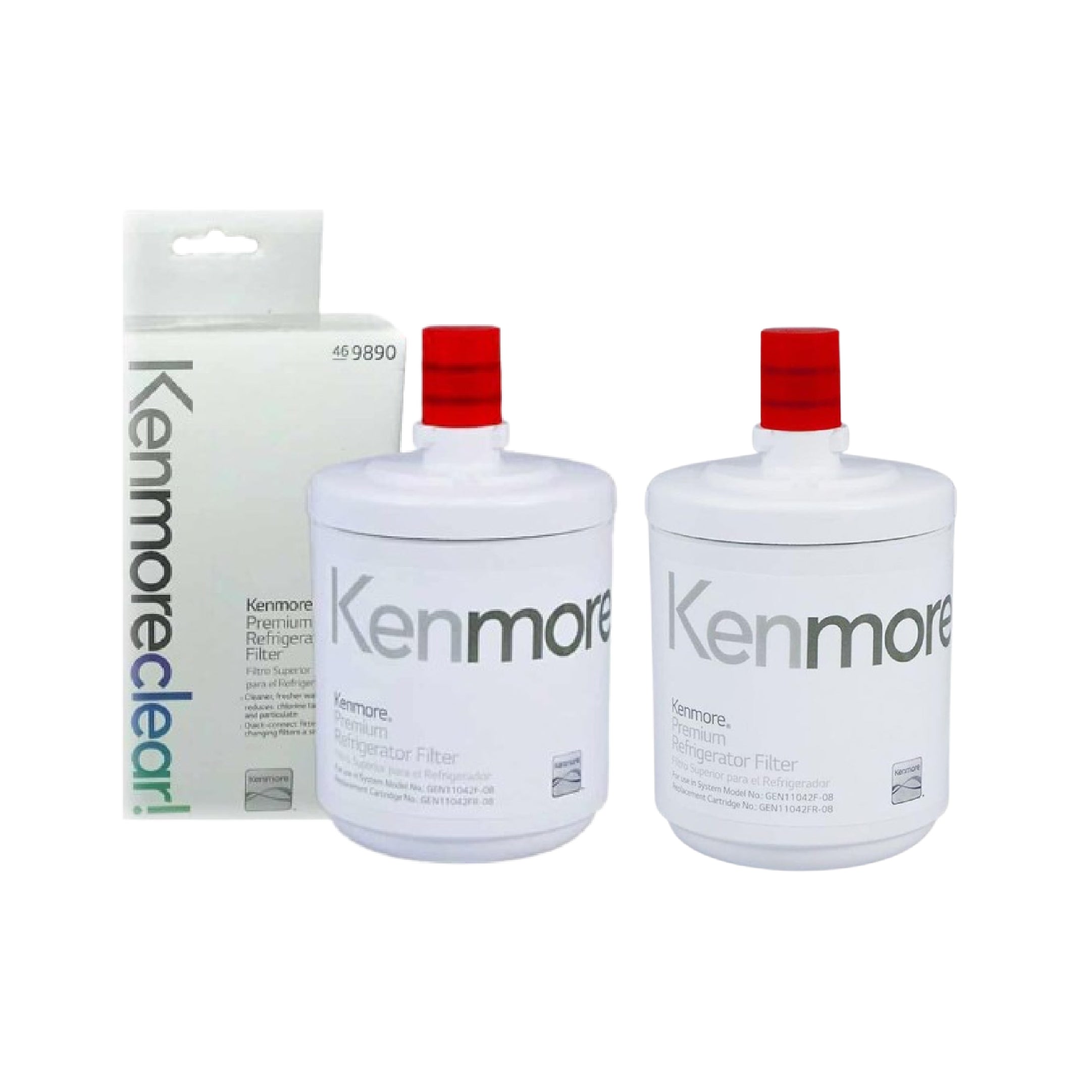 Kenmore 9890 Water Filter 2 Pack